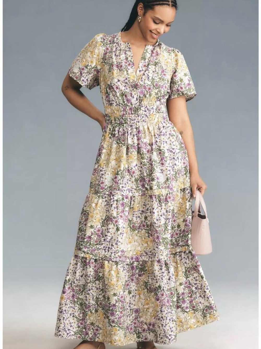 Anthropologie The Somerset Maxi in Lilac - Picture 5 of 8